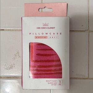 Satin Soft Pillowcase - Pink